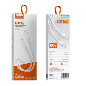 كابل شحن سريع SOMOSTELSMS-BJ10 بطول 4 أقدام/1.2 متر، كابل USB للشحن السريع ونقل البيانات بقوة 2.4 أمبير، كابل نوع C للشحن السريع - Product Image 3