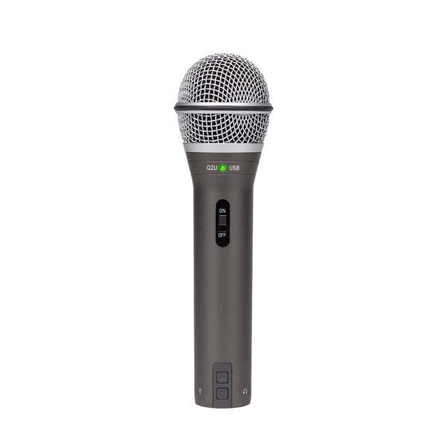 Professional Wired 58 57 Q2U Dynamic Vocal Microphone for Singing
