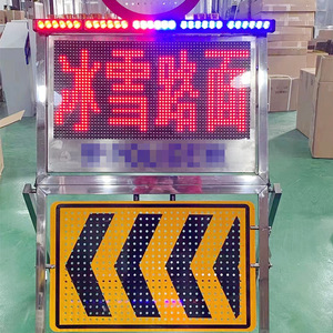 Señal de Advertencia de Tráfico con Orientación <span class=keywords><strong>Solar</strong></span> de Alta Visibilidad, Señal de Giro LED <span class=keywords><strong>Solar</strong></span> - Product Image 6