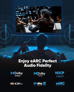 <span class=keywords><strong>Cable</strong></span> Highwings de 15 Pies de Largo para 2.1, 4K/8K Ultra Alta Velocidad [Clasificación CL3 para Instalación en Pared, 8K 60Hz, 4K 120Hz, 48Gbps], Flexible y Duradero, EARC HDCP - Product Image 6