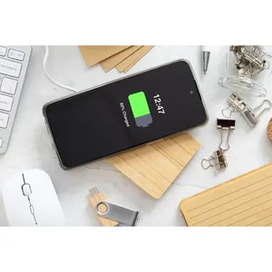 Caricabatterie wireless Challet, gadget ecologici - Product Image 2