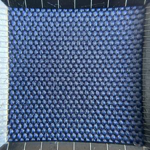 Tissu Oxford en polyester CMT 600D abordable et écologique, enduit PU, matériau non toxique pour équipement bleu marine - Product Image 5