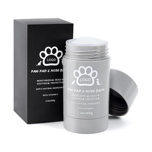 Private Label Katze Hund Pfote Pad Balsam Stick Natural Lick Safe Hunde pfote Balsam Protector Feuchtigkeit creme Cracked Dry Damaged Nose Paw Balm - Product Image 1