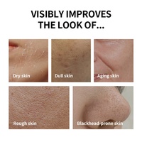 Gel nettoyant pour le visage aux acides aminés, nettoyant moussant hydratant à la niacinamide, exfoliant, nettoyant facial pour peaux sèches et ternes, marque privée