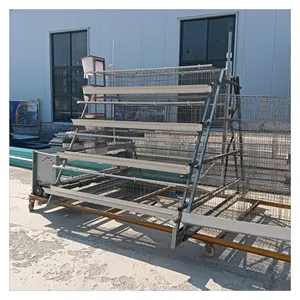 Hot Sale Galvanized a Type Egg Laying Hens Farming Chicken Layer battery Cage for Chicken Automatic Farming Equipment Provided