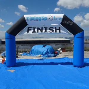 Carreras inflables Inicio/terminar arco para evento competitivo inflable carrera de arco