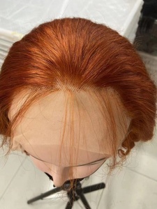 Peluca de cabello humano de 350 colores, alta calidad, ya hecha, ondulada, con encaje frontal, sin procesar, vendedor de pelucas - Product Image 4