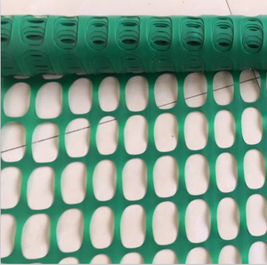 Arancione arena di recinzione di plastica o di confine, barriera mesh scherma, metallo posta in gioco - Product Image 3