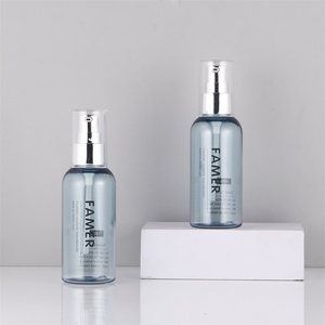 Rts nhựa PET rõ ràng Lotion mực phun bơm rõ ràng dầu gội lỏng xà phòng Gel chai 100ml - Product Image 5