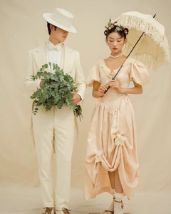 Викторианский антикварный кружевной зонт ручной работы TX11159 с длинной ручкой, винтажный, для свадебной фотосъемки, в стиле Лолита, с кисточками - Product Image 3