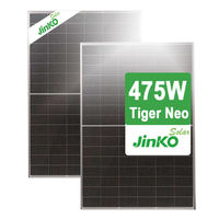 Jinko 48HL4M-DB 450-475Watt Tiger Neo N tipe 450 455 460 465 470 Watt Panel surya kaca ganda wajah Mono tersedia