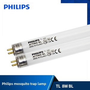 Lampe <span class=keywords><strong>UV</strong></span> <span class=keywords><strong>Philips</strong></span> TL 8W/10 BL - Tube Actinic T5 G5 pour pièges à insectes/curage <span class=keywords><strong>UV</strong></span>, source de lumière UVA 350-400nm - Product Image 2