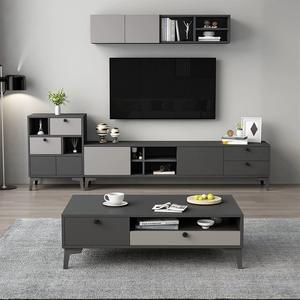 عرض ساخن: طقم طاولة قهوة وحامل تلفاز لغرفة المعيشة من المصنع مباشرة بالجملة - Product Image 1