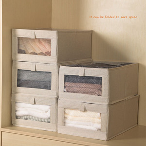 Caja <span class=keywords><strong>de</strong></span> Almacenamiento <span class=keywords><strong>de</strong></span> Ropa MKW6017, Bolsas <span class=keywords><strong>de</strong></span> Almacenamiento <span class=keywords><strong>de</strong></span> Algodón <span class=keywords><strong>para</strong></span> el Hogar, Organizador <span class=keywords><strong>de</strong></span> Armario Plegable, Caja <span class=keywords><strong>de</strong></span> Almacenamiento Transpirable <span class=keywords><strong>para</strong></span> <span class=keywords><strong>Debajo</strong></span> <span class=keywords><strong>de</strong></span> <span class=keywords><strong>la</strong></span> <span class=keywords><strong>Cama</strong></span> - Product Image 4