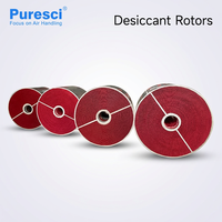 Nouvel accessoire de déshumidificateur industriel à rotor déshydratant composite électrique haute température et haute efficacité avec capacité de 90L