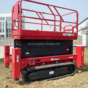 Elevador de tijera sobre orugas autopropulsado de alta calidad de 8m y 12m - Product Image 5