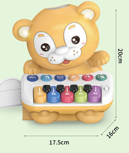 Wholesale Cute Animals Children Education 5-Key Electronic Keyboard <b>Toys</b> Piano Musical Instruments <b>Toys</b> - Product Image 6