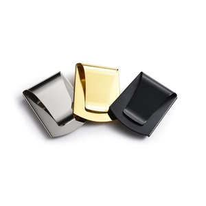 Wholesale Modern Style Best Quality Personalized Custom Logo Die Casting Metal Eco-friendly <b>Money</b> Clip - Product Image 1