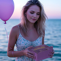 Coffret Cadeau de Détente Personnelle pour Femmes, Coffret Cadeau de Bain pour Anniversaire, Assortiment avec Carte Pop-up 3D, Coffret Cadeau pour Femmes