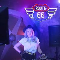 Enseigne néon Route 66, lumière LED à intensité variable. Idéal pour la décoration de la cave des hommes, du garage, de la chambre et des fêtes.
