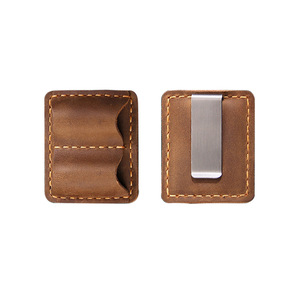 Retrò all'ingrosso in pelle doppia penna Clip portatile Notebook Anti-perdita di stoccaggio con <span class=keywords><strong>2</strong></span> <span class=keywords><strong>pezzi</strong></span> spina nuovo strumento di organizzazione di Home Office - Product Image 6