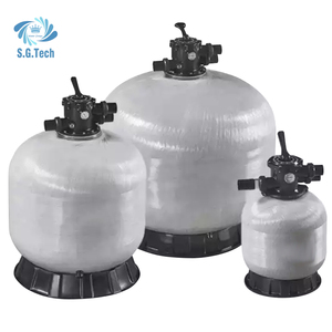 Bomba de Filtro de Arena de Fibra de Vidrio para Piscina Comercial y Doméstica OEM ODM, Sistema de Filtración de Agua de Alta Eficiencia - Product Image 2