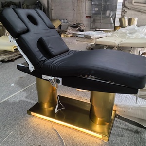 Équipement de salon de beauté de luxe, table de massage électrique pour soins du visage, table de tatouage, lit pour extensions de cils - Product Image 3