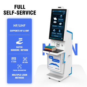 Kiosco de Préstamo de Libros de Autoservicio Mijin Library con Pantalla Táctil HD, Tecnología RFID y Windows 10 para una Operación Intuitiva y Rápida - Product Image 2