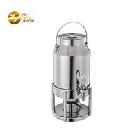 Neuer Stil 304 Edelstahl Milch- und Saftspender Hotel Restaurant Buffet 6L Milchkanne