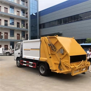 Camion à ordures compacteur Chengli 4x2 RHD LHD de 5 mètres cubes à vendre - Product Image 5