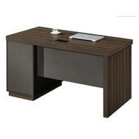 Escritorio Ejecutivo Modular Moderno en Forma de L con Construcción de Madera Sólida y Diseño Ecológico para Uso Comercial