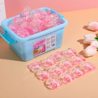 Capsules de lessive jetables personnalisées de haute qualité 2026, 100 pièces, couleur personnalisée, gel détergent en boule, élimine les taches sur les vêtements