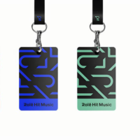 Tarjeta de Identificación para Eventos de PVC, Personalizable en Tamaño e Impresión, para Credenciales de Visitantes de Exposiciones/Pases de Entrada/Identificaciones de Conferencias