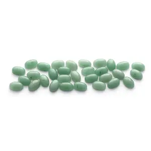 Nature Green Aventurine natural gemstones list crystal quartz souvenir cabochon for Jewelry making