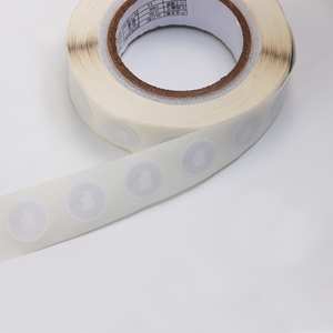 Autocollant NFC intelligent programmable rond 13,56 MHz, diamètre 25 mm, en rouleau, étiquette NFC à puce intégrée, directement de l'usine, <span class=keywords><strong>moins</strong></span> <span class=keywords><strong>cher</strong></span> - Product Image 1