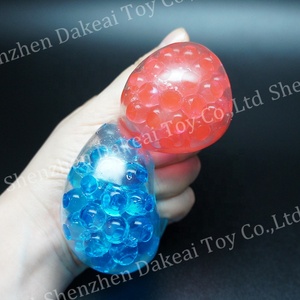 ของเล่นเด็กตลกๆ ของเล่นคลายเครียด บรรจุเจลลูกปัด บีบได้ ลูกบอลคลายเครียด ยืดหยุ่นได้ - Product Image 4