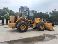 Chargeuse sur pneus CAT 966h d'occasion, chargeuse sur pneus avant 966H, chargeuse sur pneus Caterpillar de 6 tonnes avec moteur Cat