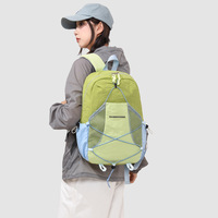 Sac à dos unisexe en nylon, sac d'école respirant de 20 à 35 L pour étudiants, sac à dos de voyage pour ordinateur portable de 14 pouces, sac à dos décontracté