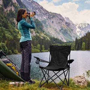 Silla Plegable Portátil de Aluminio Moderna PAMIR para Exteriores, Camping, Pesca, Senderismo, Picnic, Comedor y Gimnasio, Tamaño Extra Grande para Adultos - Product Image 5