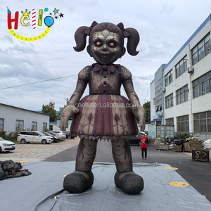 نفخ مصنع مخصص الكرتون هالوني الإعلان نفخ فتاة غيبوبة - Product Image 4