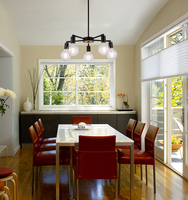 Lampe suspendue de décoration intérieure de villa, éclairage en verre sphérique, design moderne minimaliste, lampes suspendues pour restaurant, plafonnier LED suspendu