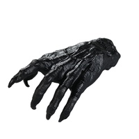 Nouvelles décorations d'Halloween, main de fantôme en résine, griffe du diable, décoration pour maison hantée