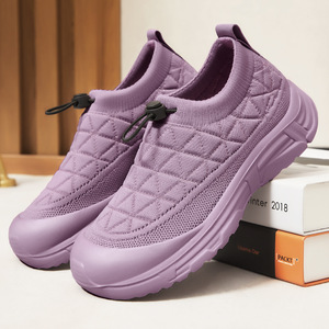 Sandales monobloc tendance mode été 2026 en tricot respirant, style chaussette-chaussure, pour l'export. - Product Image 2