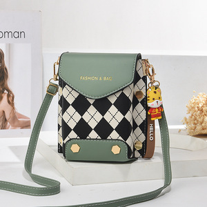 Factory Direct Sale Women's Fashionable Versatile Crossbody Messenger <strong>Bag</strong> Single <strong>Shoulder</strong> Mini Vertical <strong>Mobile</strong> <strong>Phone</strong> <strong>Bag</strong> - Product Image 3