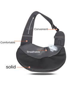Nefes Alabilen Kedi Taşıma Çantası Kedi Köpek Seyahat Taşıyıcısı Açık Hava Çantası Taşınabilir Güvenli Askılı Katlanabilir Evcil Hayvan Taşıyıcısı File Çanta - Product Image 2
