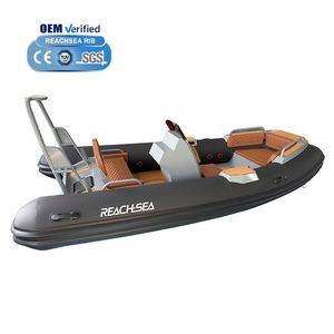 Bote Neumático RIB REACHSEA Achilles Hypalon, 7 Personas, 4.3m, Consola, Lujo, OEM ODM para Rescate - Product Image 4