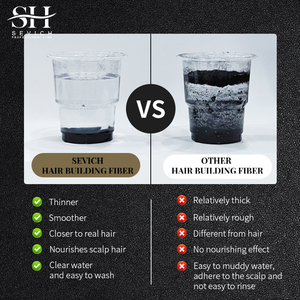 Poudre capillaire à la kératine, perruque en Fiber pour les cheveux épais, huile coiffante - Product Image 5