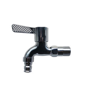 Rubinetto a Muro in Ottone, Rubinetto per Acqua Potabile Sicuro con Flusso Elevato, Getto Morbido Aerato, Senza Gocciolamento, Rubinetti in Ceramica - Product Image 2