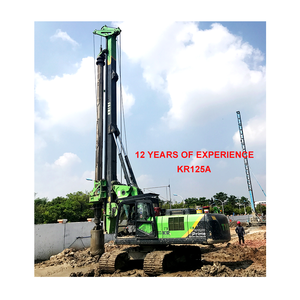 전문 장비 빌딩 기초 채광 하드 록 시추공 크롤러 로타리 드릴링 장비 기계 - Product Image 4