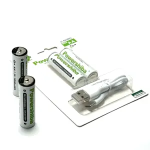 1.5V电池C型锂USB可充电AA电池